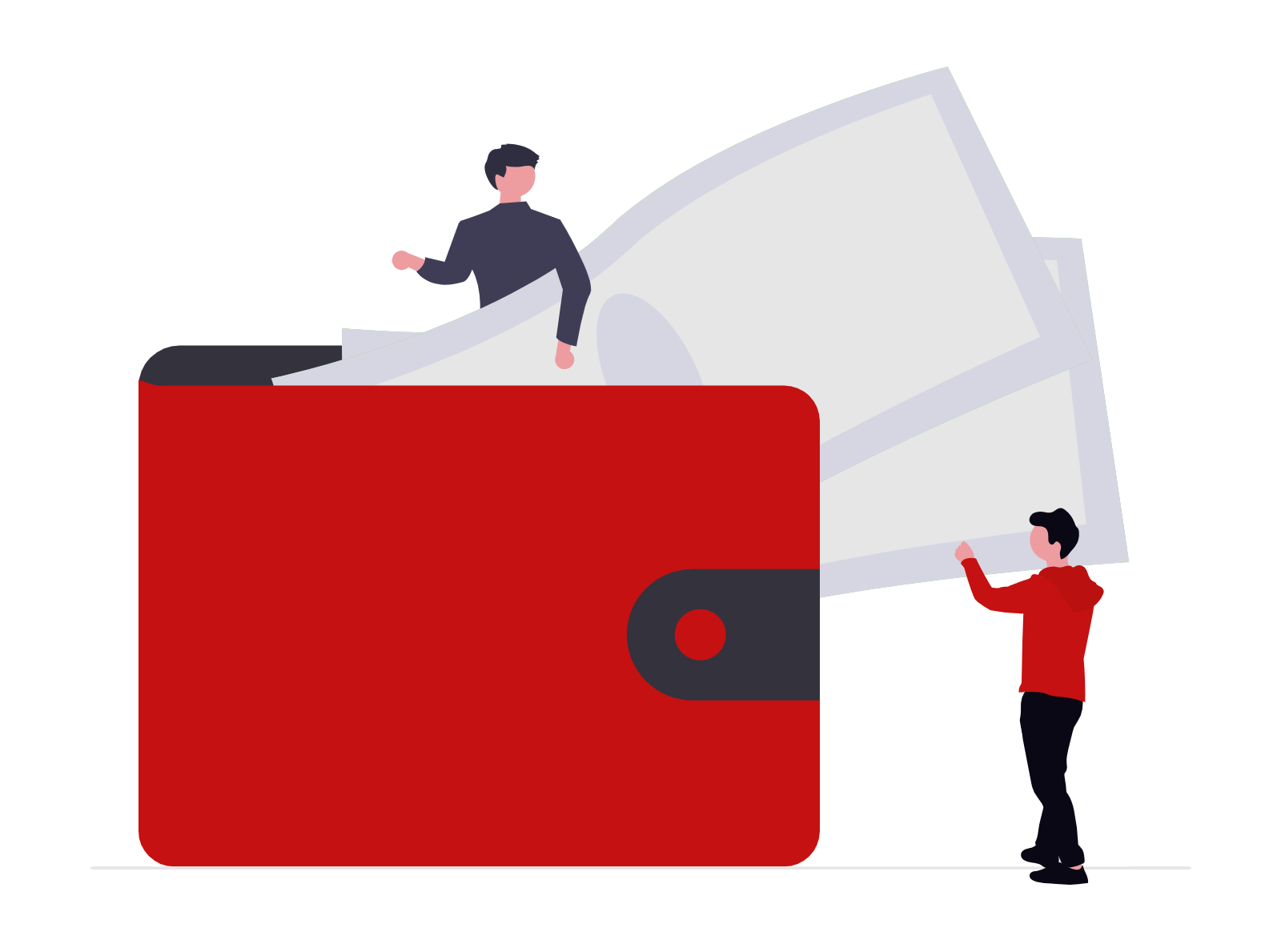 Agents collecting rewards into a wallet